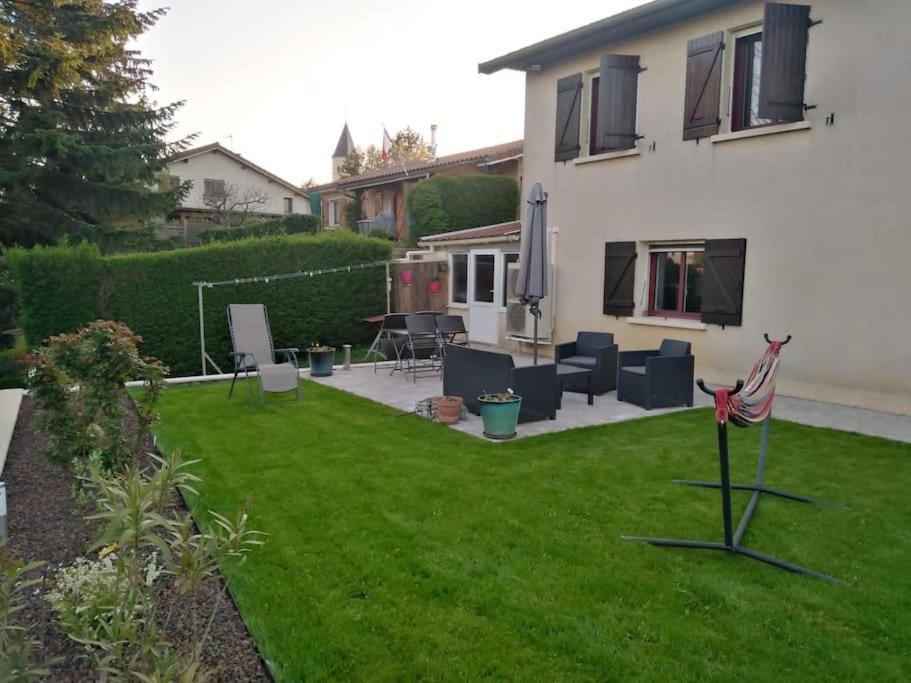 Au Coeur De La Dombes Vila Saint-Paul-de-Varax Exterior foto